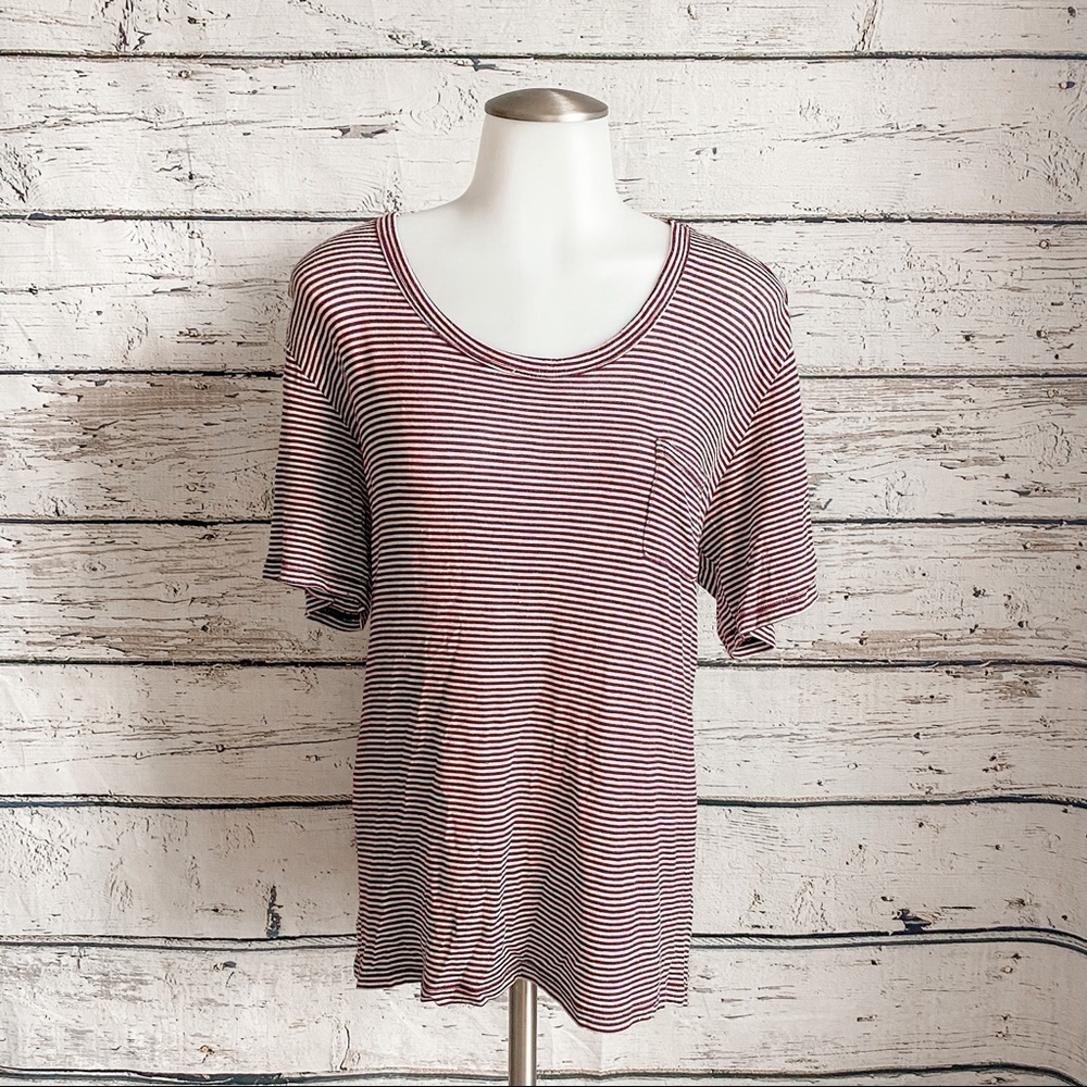 Brandy Melville stripped shirt/tunic